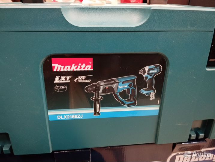 Набор аккумуляторного инструмента Makita DLX2166ZJ