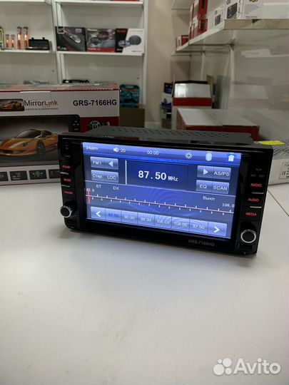 Магнитола 2 din toyota, с блютусом, не андроид