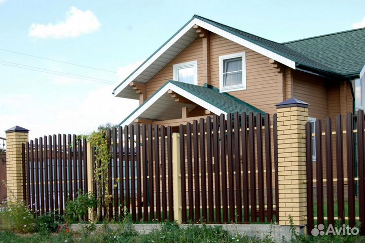 Штакетник металлический от производителя