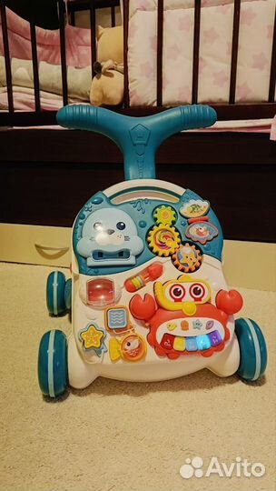 Машинка каталка ходунки