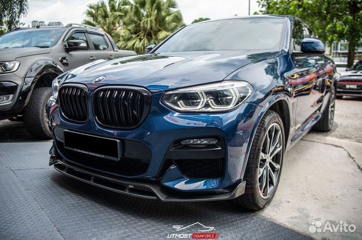 Сплиттер губа BMW X3 G01 X4 G02 карбон