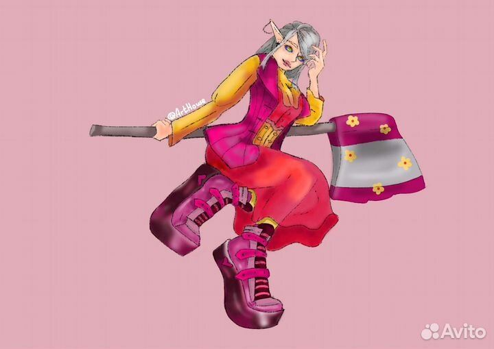 Продажа персонажа, продажа адопта (чит. Опис)