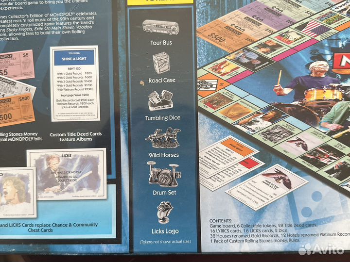 Monopoly rolling stones (collection edition)