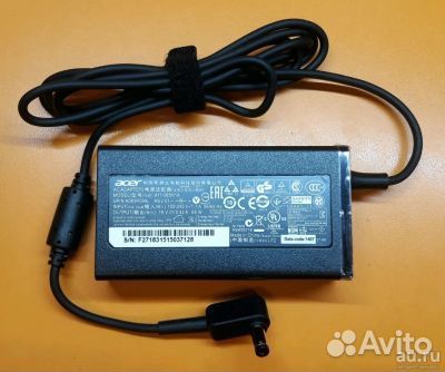 Блок питания Acer 5.5x1.7мм, 65W 19V, 3.42A ориг