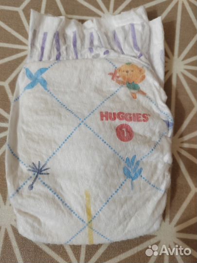 Подгузники huggies elite soft 1