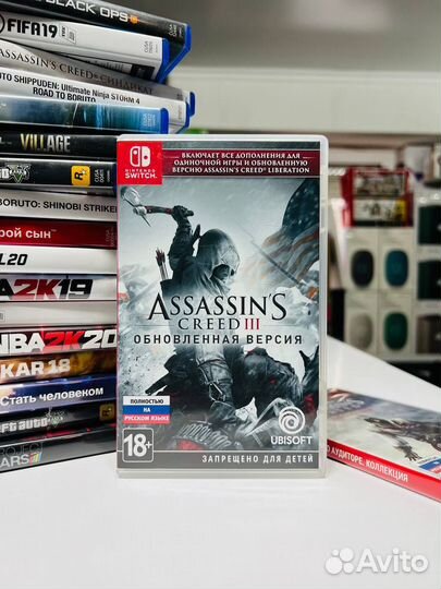 Nintendo Switch Assassin's Creed III 3 Remaster