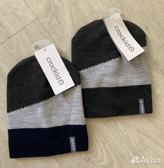Новая демисезонная шапка Crockid р.46-48