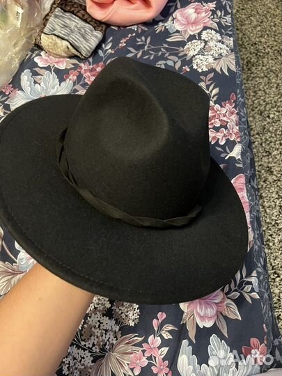 Шляпа фетровая женская