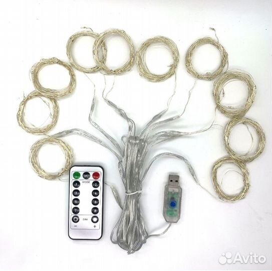 Гирлянда Роса 3*2 с пультом