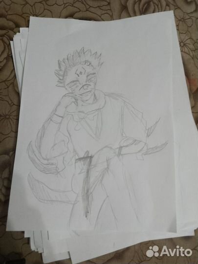 Рисунки на заказ аниме