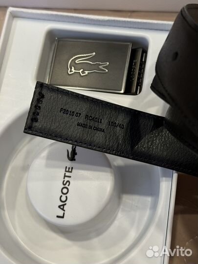 Мужской ремень Lacoste