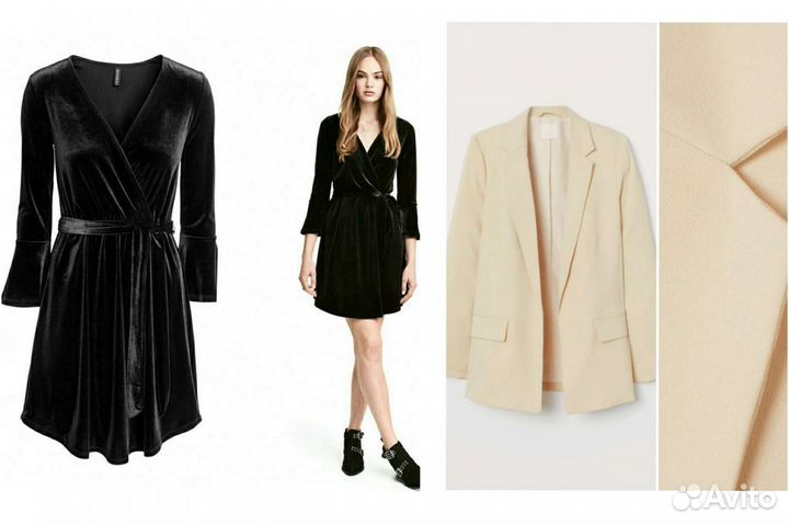 Платья мини, макси, бандо Платье-рубашка Юбки XS-S