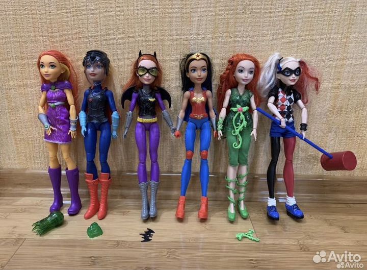 Куклы DC Super Hero Girls Mattel и Наследники