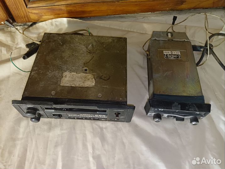 Автомагнитолы СССР