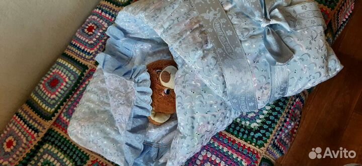 Теплый комплект на выписку и для прогулок