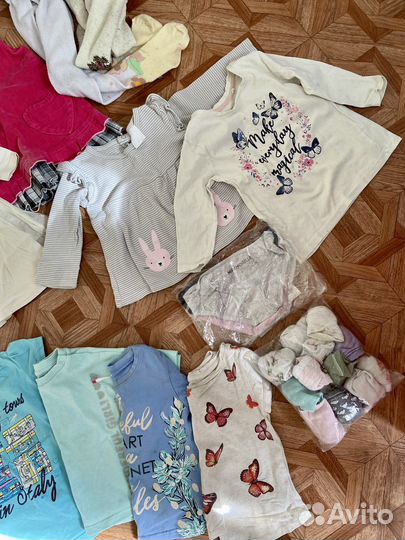 Пакет вещей на девочку 86
