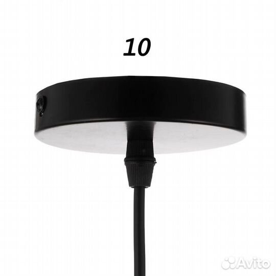 Светильник 'Раритет' 1х60Вт E27 черный 31х31х26 см