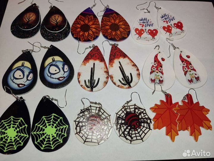 Серьги. Бижутерия