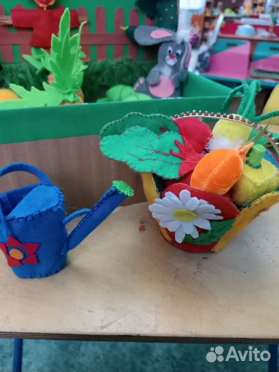 Развивающая игра из фетра