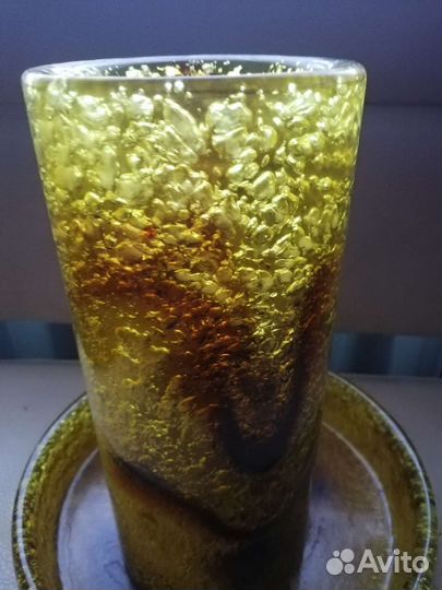 Ваза для цветов из янтаря