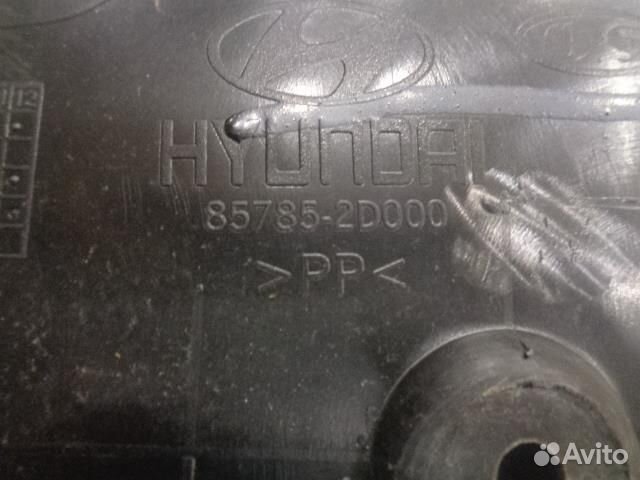 Обшивка багажника (спинки сиден.) Hyundai Elantra