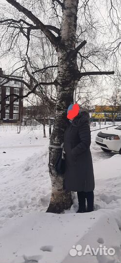 Пуховик женский б/у