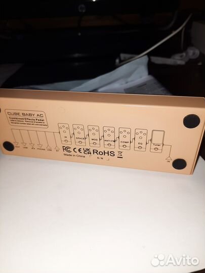 Педаль эффектов для акустической гитары