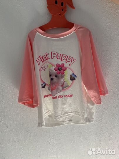 Топ y2k розовый