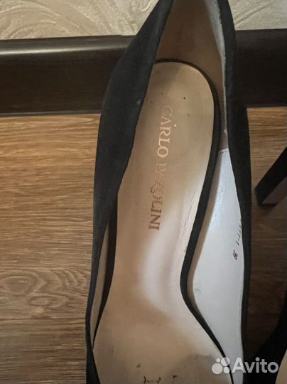 Carlo pazolini туфли 39 черные