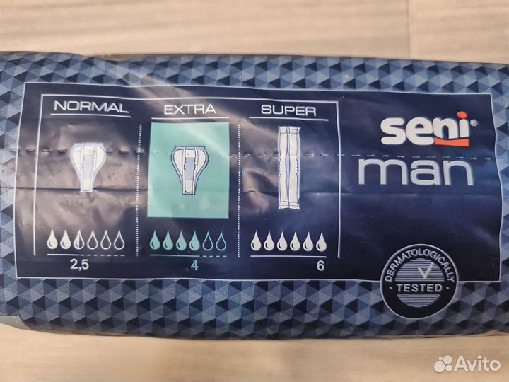 Мужские урологические вкладыши Seni man extra