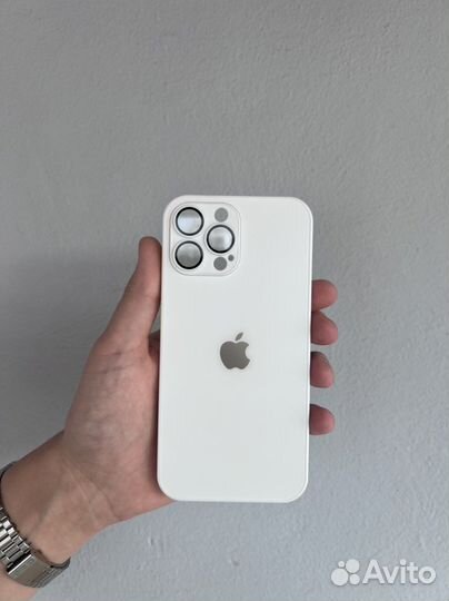 Чехол Silicone с защитой камеры на iPhone