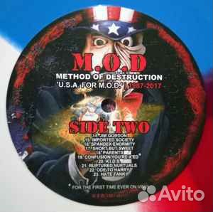 M.O.D. - U.S.A. for M.O.D. (цветной, 30th Anno)