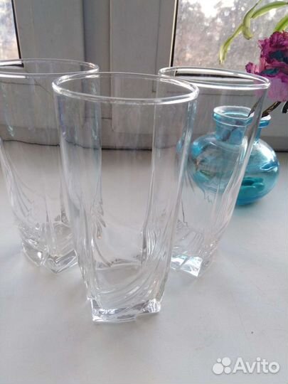 Стаканы высокие, стопочки