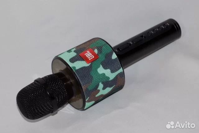 Микрофон караоке мощный кромкий много функций