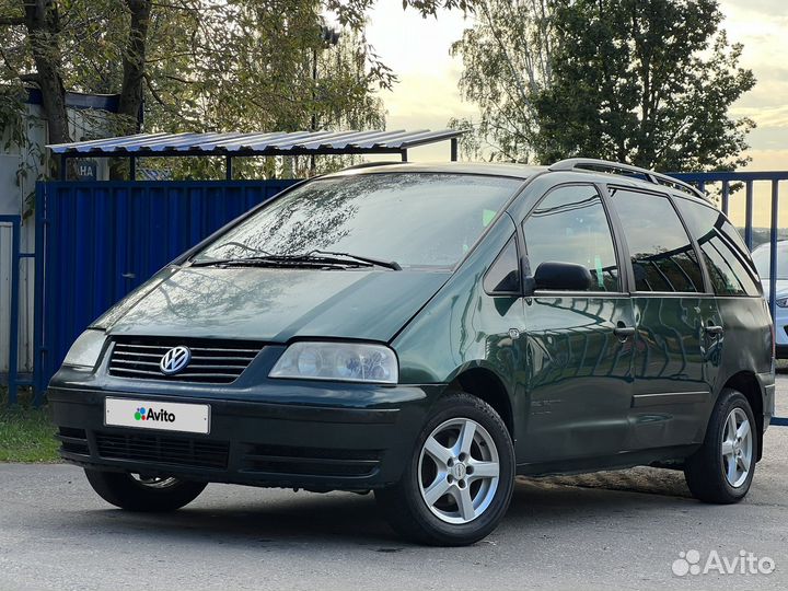 Volkswagen Sharan 1.9 МТ, 2000, 350 000 км