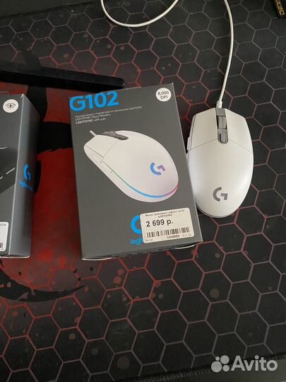 Игровая мышь logitech g102