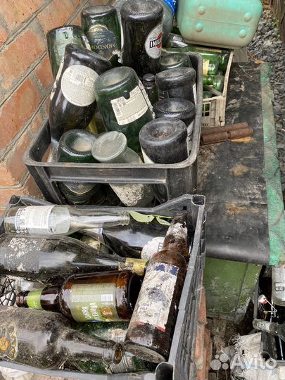 Продам стеклянные бутылки