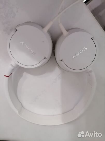 Проводные наушники sony