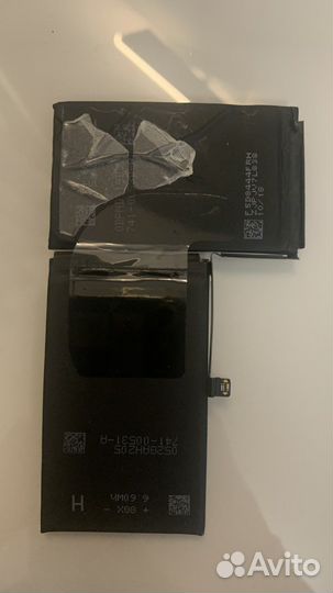 Коробка iPhone XS Max + аккумулятор (б/у)