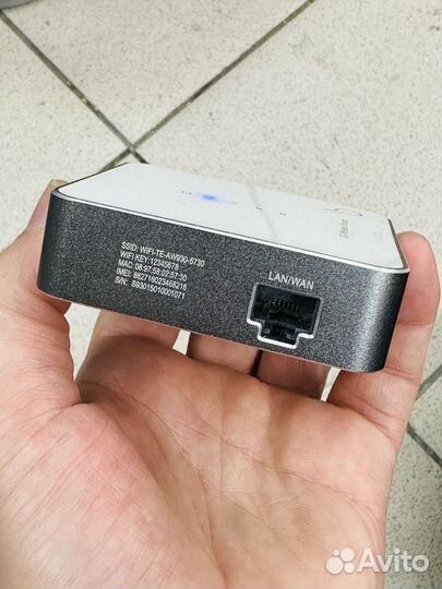 Мобильный роутер Terminal с функцией powerbank