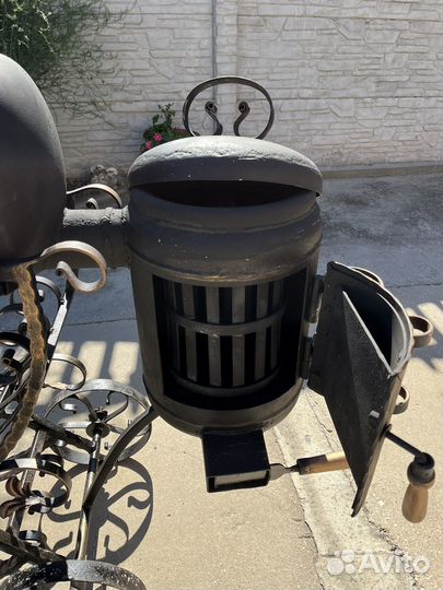 Мангал коптильня