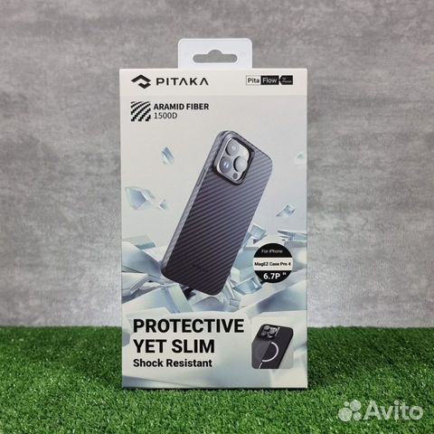 Pitaka Case PRO iPhone 15 Pro / 15 Pro Max черный