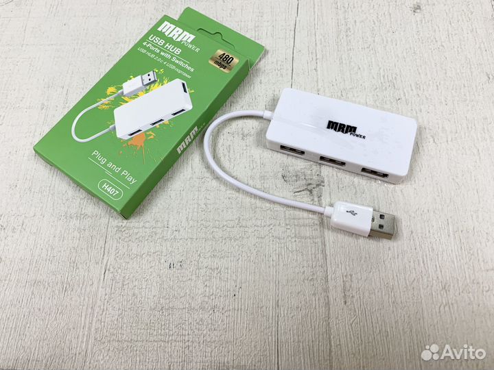USB Хаб 4 порта H407