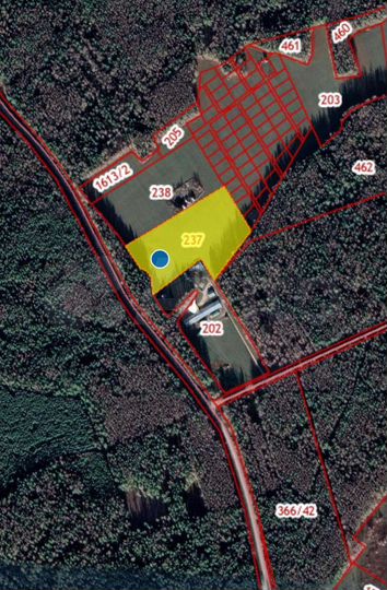 Участок 3,74 га (СНТ, ДНП)