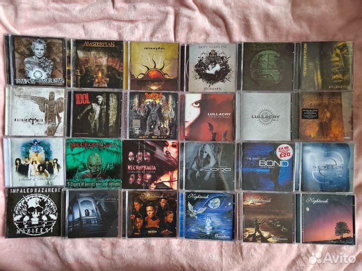 Компакт диски рок