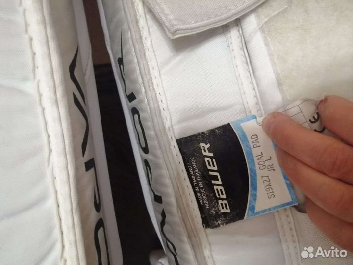 Вратарские щитки Bauer Vapor x 2.7 Jr L