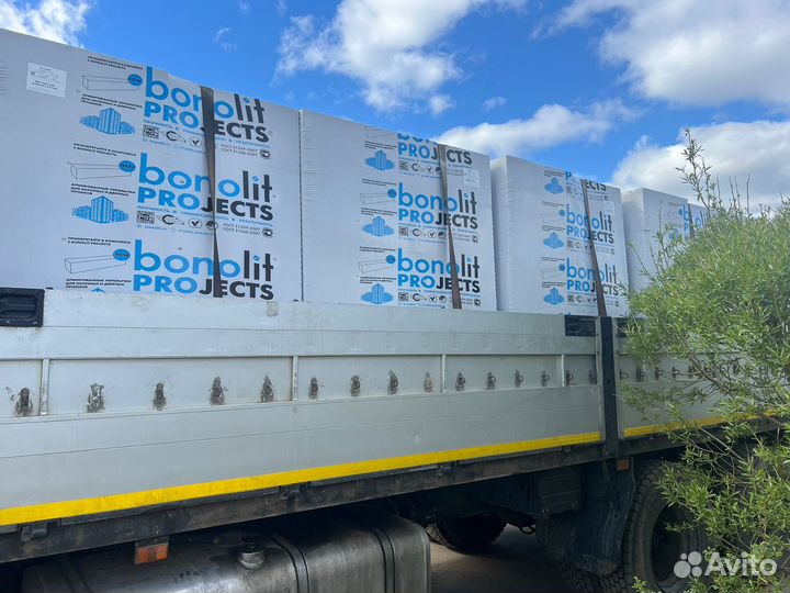 Газоблок Бонолит с доставкой