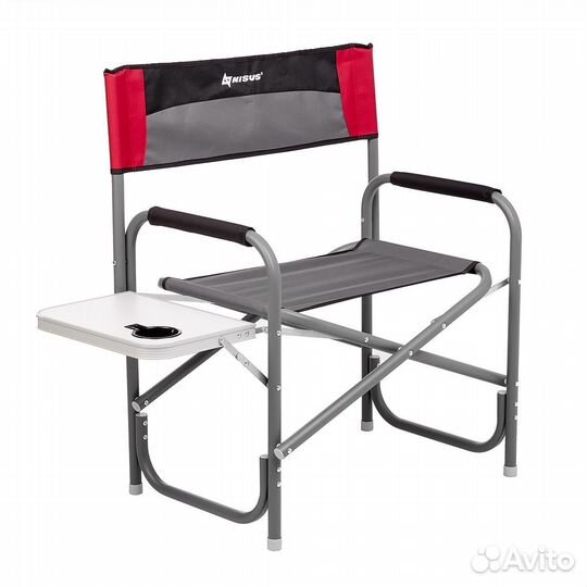 Кресло директорское с отк.стол. maxi серый/красны