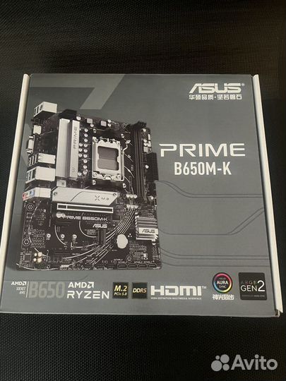 Сборка комплект 7600x b650m-k на ddr5