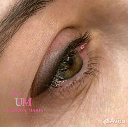 Перманентный макияж бровей губ и век татуаж 14 лет